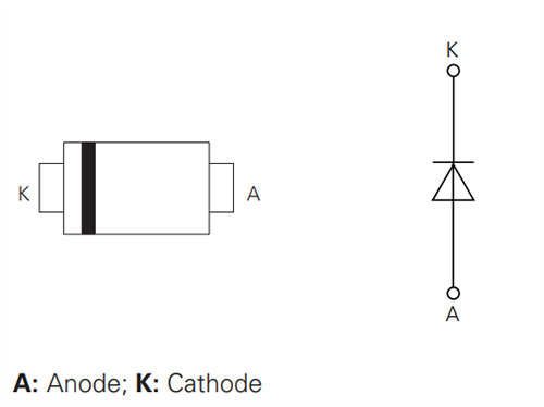 Mechanical Drawing - IXYS Dx Series Automotive Silicon Rectifiers